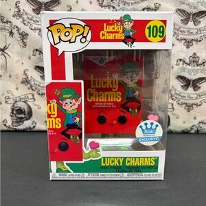 Funko Pop Ad Icons Cereals Lucky Charms Box FunkoShop Exclusive 109 Vinyl Figure